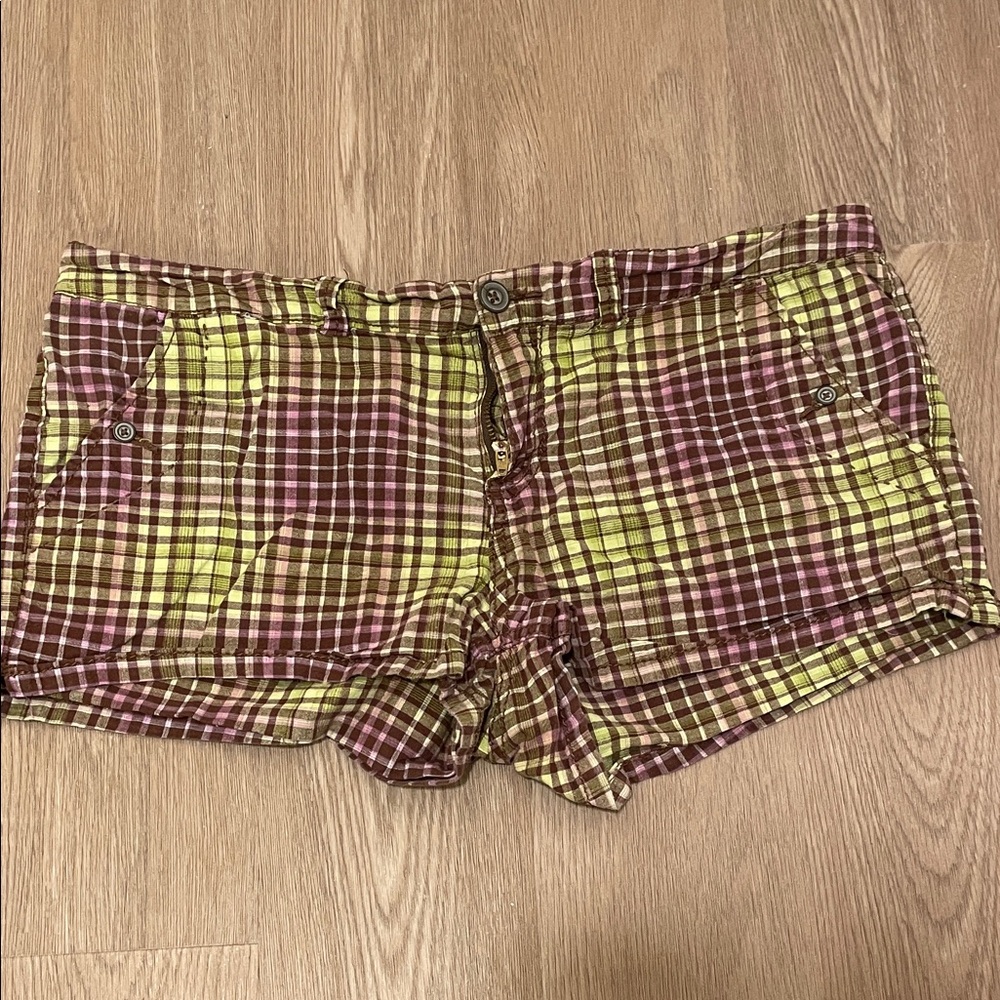 UNIONBAY Multicolor Plaid Women's Shorts